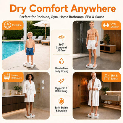 Luxuriant Post-Shower Body Dryer