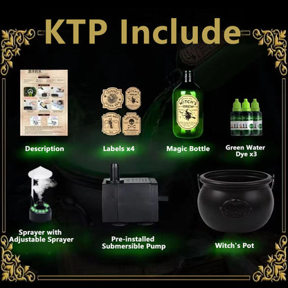 Mistym - Enchanted Floating Cauldron Diffuser